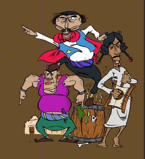 Naser al-Wahsh and his Gang